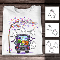 Personalized Grandma Boo Crew Halloween T Shirt JL271 81O53 thumb 1