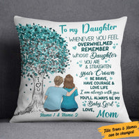 Personalized Daughter Tree Pillow MR23 67O60 thumb 1