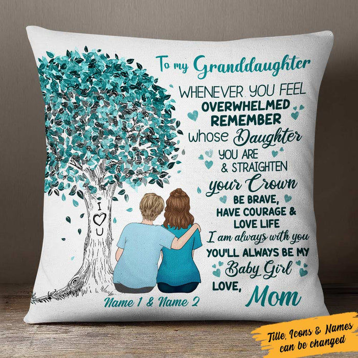 Personalized Daughter Tree Pillow MR23 67O60 1