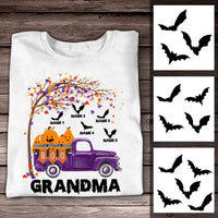 Personalized Mom Grandma Halloween T Shirt JL271 95O36 thumb 1