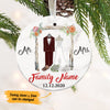 Personalized Our First Christmas  Ornament NB43 29O53 1