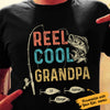 Personalized Grandpa Fishing Cool T Shirt MR265 81O34 1