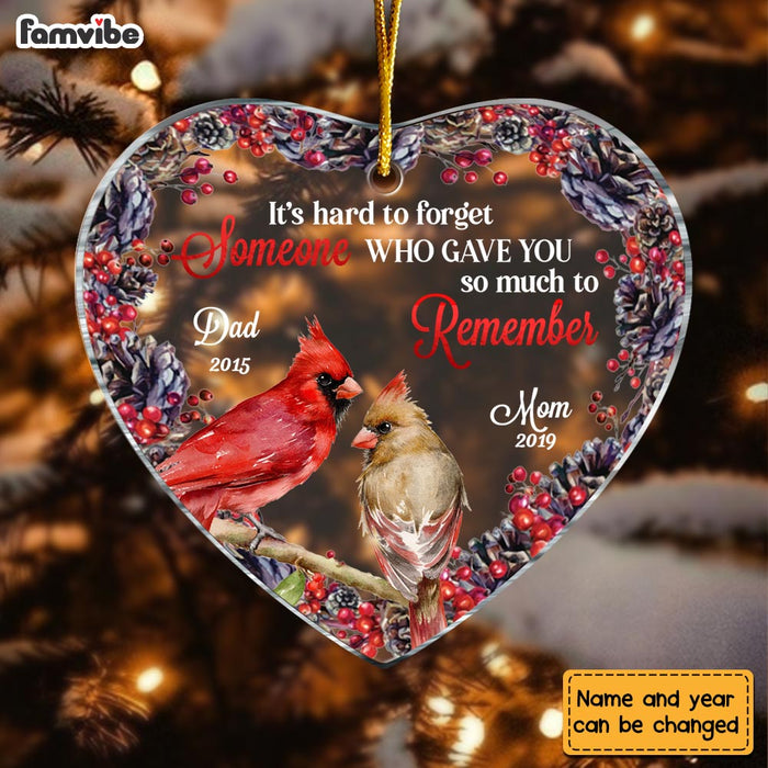 Personalized Someone You Remember Heart Ornament NB103 36O58 1