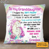 Personalized Granddaughter Unicorn Hug This Pillow JR71 81O34 1