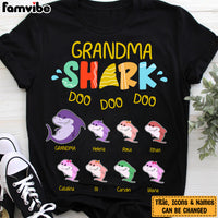 Personalized Grandpa Shark Shirt - Hoodie - Sweatshirt 21796 thumb 1