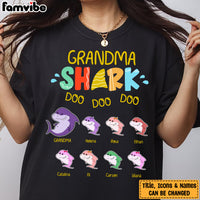 Personalized Grandpa Shark Shirt - Hoodie - Sweatshirt 21796 thumb 1