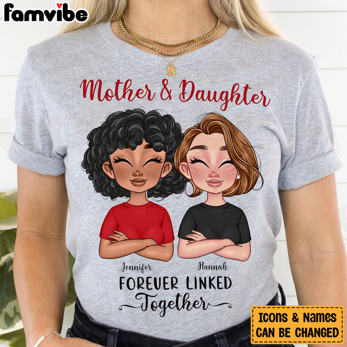 Personalized Mother And Daughter Shirt - Hoodie - Sweatshirt 23420 1