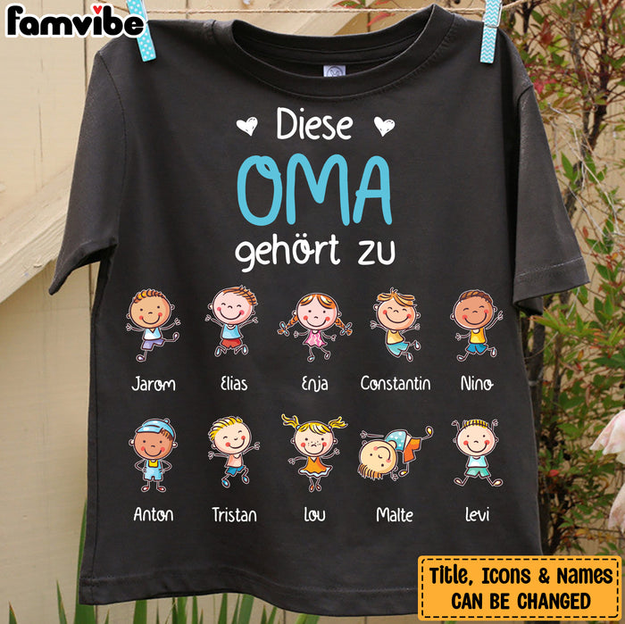 Personalized Oma German Grandma Belongs T Shirt AP232 67O57 1