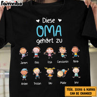 Personalized Oma German Grandma Belongs T Shirt AP232 67O57 thumb 1
