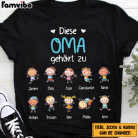 Personalized Oma German Grandma Belongs T Shirt AP232 67O57 thumb 1