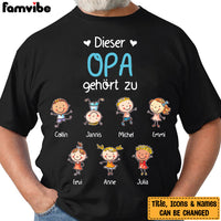 Personalized Oma German Grandma Belongs T Shirt AP87 67O57 thumb 1