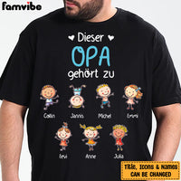 Personalized Oma German Grandma Belongs T Shirt AP87 67O57 thumb 1