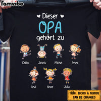 Personalized Oma German Grandma Belongs T Shirt AP87 67O57 thumb 1