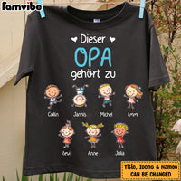 Personalized Oma German Grandma Belongs T Shirt AP87 67O57 thumb 1