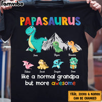 Personalized Gift For Grandpa Papasaurus Shirt - Hoodie - Sweatshirt 23677 thumb 1