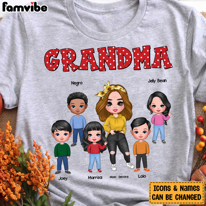 Personalized Gift for Grandma Shirt - Hoodie - Sweatshirt 23771 1