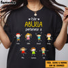 Personalized Abuela Spanish Grandma Belongs T Shirt MR233 81O34 1