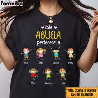 Personalized Abuela Spanish Grandma Belongs T Shirt MR233 81O34 thumb 1