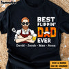 Personalized BBQ Flipping Dad T Shirt MY121 85O28 1