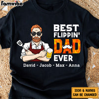 Personalized BBQ Flipping Dad T Shirt MY121 85O28 thumb 1