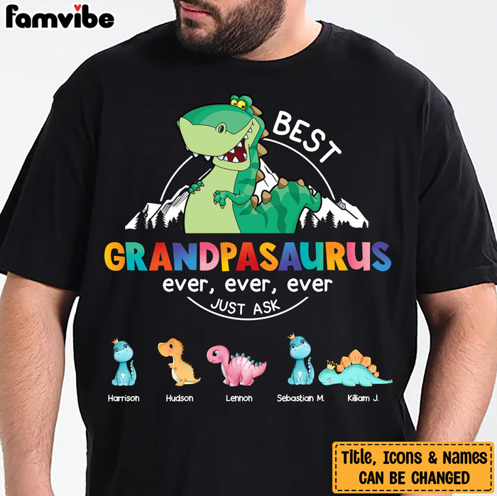 Personalized Gift For Papasaurus Shirt - Hoodie - Sweatshirt 23752 1