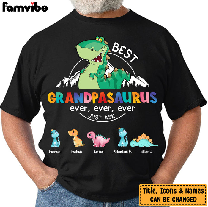 Personalized Gift For Papasaurus Shirt - Hoodie - Sweatshirt 23752 1