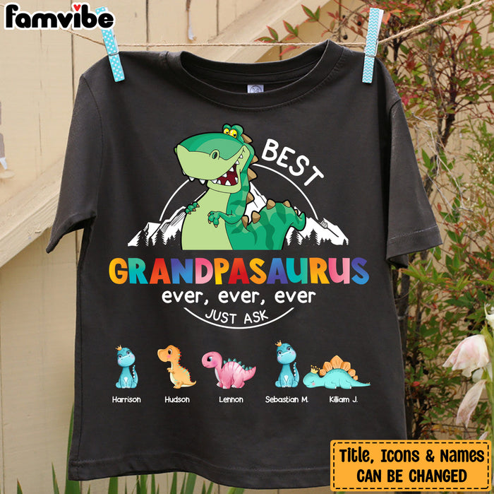 Personalized Gift For Papasaurus Shirt - Hoodie - Sweatshirt 23752 1