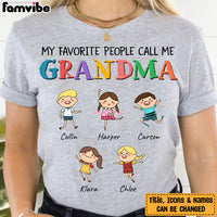 Personalized Gift For Grandma Shirt - Hoodie - Sweatshirt 24243 thumb 1