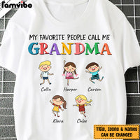 Personalized Gift For Grandma Shirt - Hoodie - Sweatshirt 24243 thumb 1
