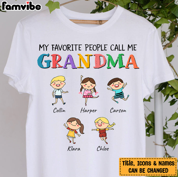 Personalized Gift For Grandma Shirt - Hoodie - Sweatshirt 24243 1