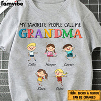 Personalized Gift For Grandma Shirt - Hoodie - Sweatshirt 24243 thumb 1