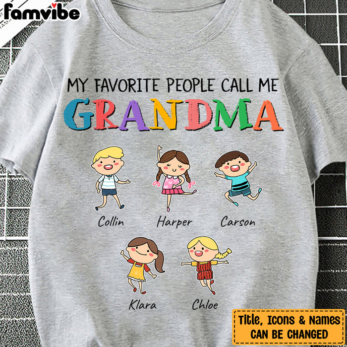 Personalized Gift For Grandma Shirt - Hoodie - Sweatshirt 24243 1