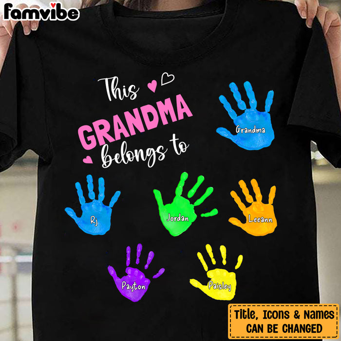 Personalized Gift For Grandma This Grandma Belongs To Shirt - Hoodie - Sweatshirt 24244 1