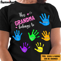 Personalized Gift For Grandma This Grandma Belongs To Shirt - Hoodie - Sweatshirt 24244 thumb 1