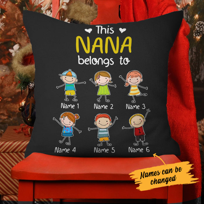 Personalized Mom Grandma  Pillow MY111 81O34 1