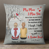 Personalized To Mom Memorial Pillow MR22 30O36 (Insert Included) thumb 1
