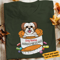 Personalized Dog Antidepressant T Shirt NB291 81O34 thumb 1