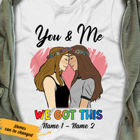 Personalized We Got This LGBT Lesbian Love T Shirt SB151 85O36 thumb 1