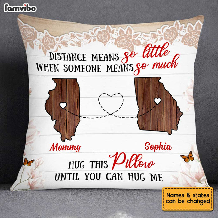 Personalized Long Distance Pillow AG92 32O34 1