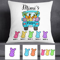 Personalized Grandma Peeps Easter Truck Pillow FB192 67O53 (Insert Included) thumb 1