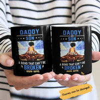 Personalized A Bond Can't Be Broken BWA Dad Mug AG113 29O65 thumb 1