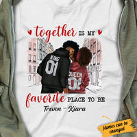 Personalized BWA Couple T Shirt AG261 85O34 thumb 1