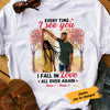 Personalized BWA Couple Every Time I See You T Shirt SB83 73O36 1