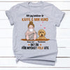 Personalized Dog Mom Coffee Swedish Kaffe Hund T Shirt AP71 81O34 1