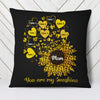 Personalized Mom Grandma Little Sunshine Pillow MR261 95O34 1