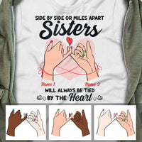 Personalized Friends Always Be Tied By Heart T Shirt AP32 73O60 thumb 1