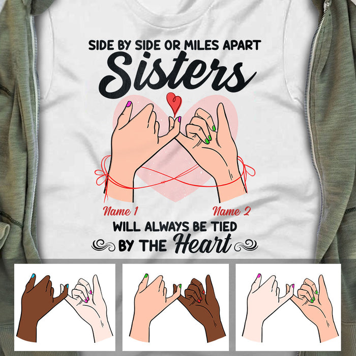 Personalized Friends Always Be Tied By Heart T Shirt AP32 73O60 1