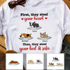 Personalized Dog Steal Couch T Shirt SB225 81O58 1