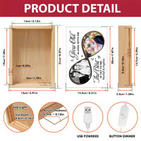 Personalized Couple Gift  Grow Old With Me Picture Frame Light Box 31397 thumb 1