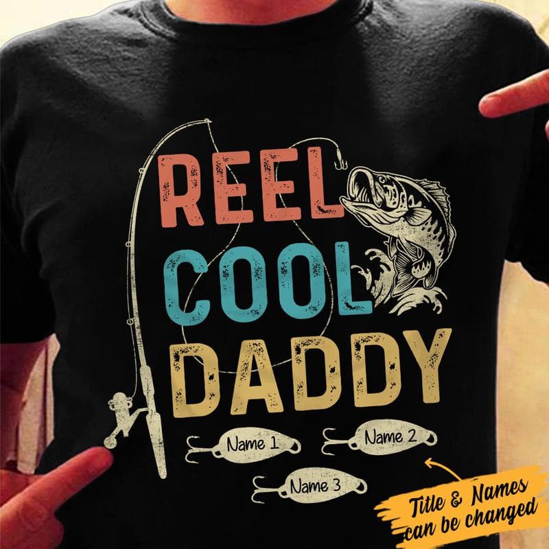 Personalized Dad Fishing T Shirt MY0408 81O34